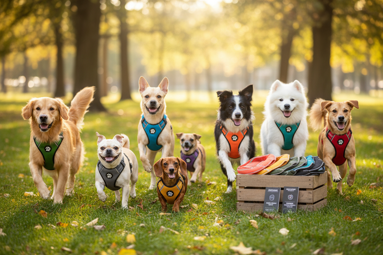 Arneses premium para perros de todos los tamaños - Comodidad y seguridad en cada paseo