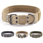 Reinforced nylon tactical dog collar