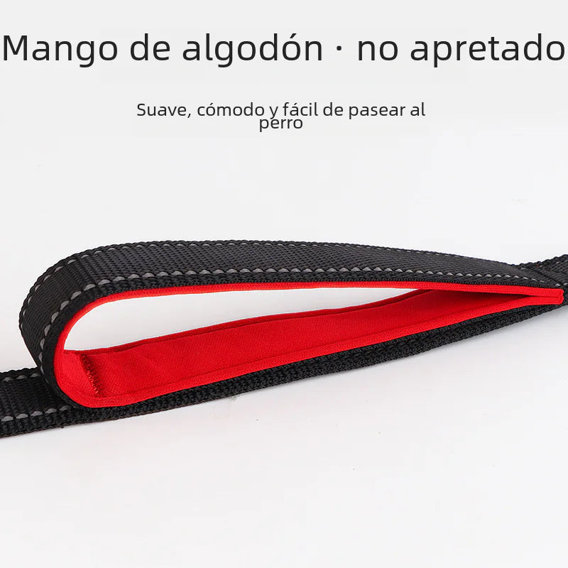 Correa reflectante de nylon para perros
