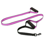 Correa de control con doble asa para perros