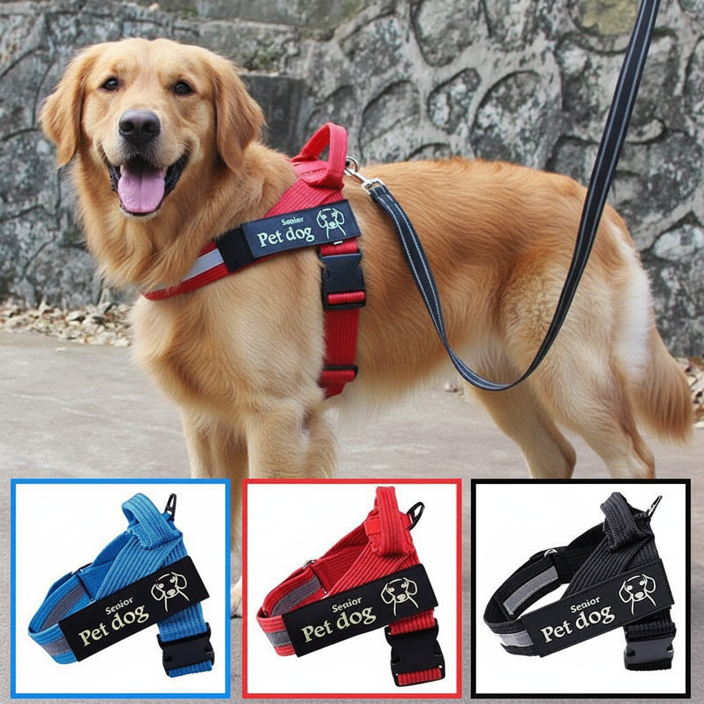 Arnés para perro con otro perro