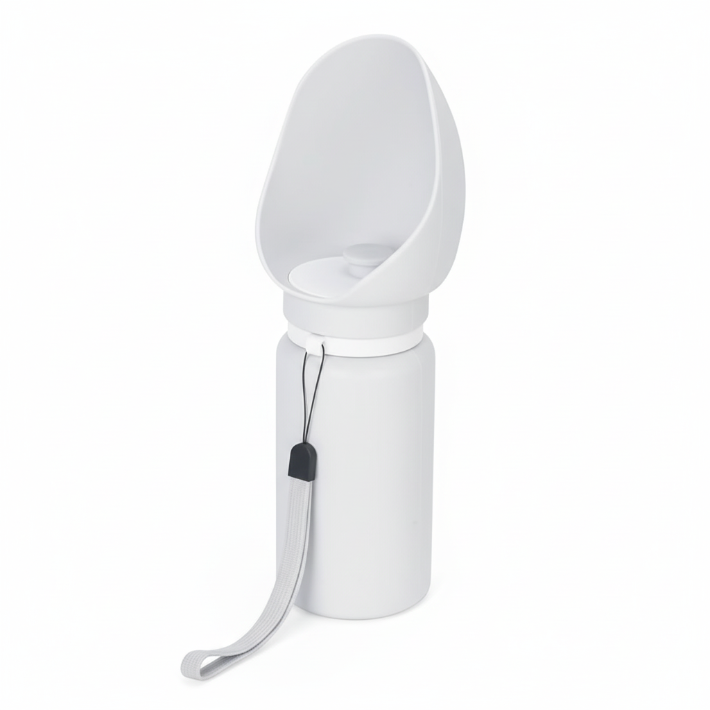 Bebedero portátil plegable para perros 550 ml