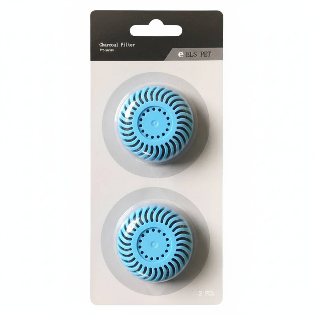 Botella retráctil para perros con filtro de carbón activo