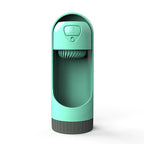 Botella retráctil para perros con filtro de carbón activo