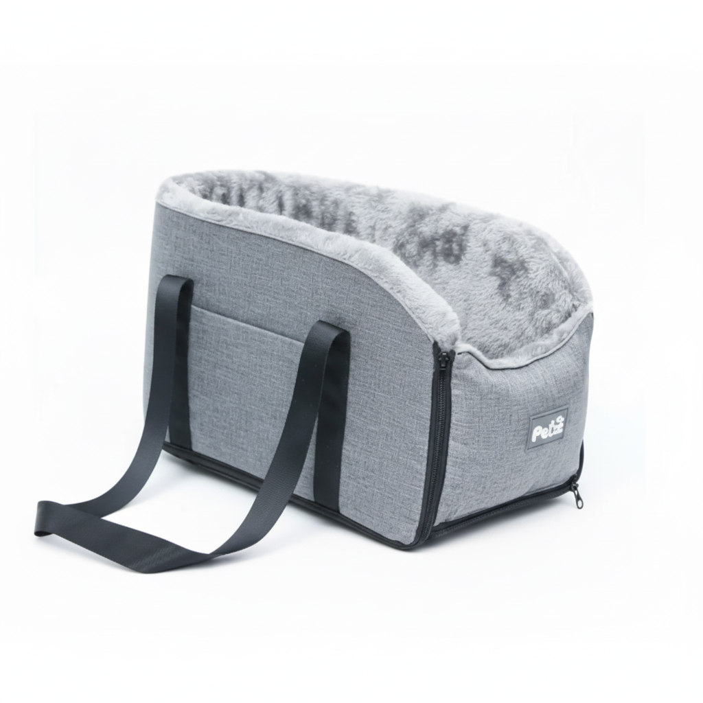 Transportín para perro para coche seguro y cómodo